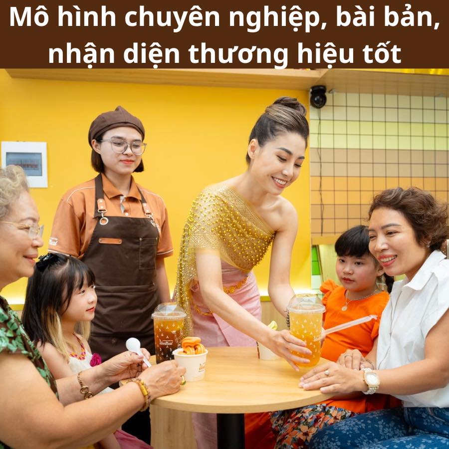 Mô hình kinh doanh Deethai chuyên nghiệp, bài bản, nhận diện thương hiệu tốt