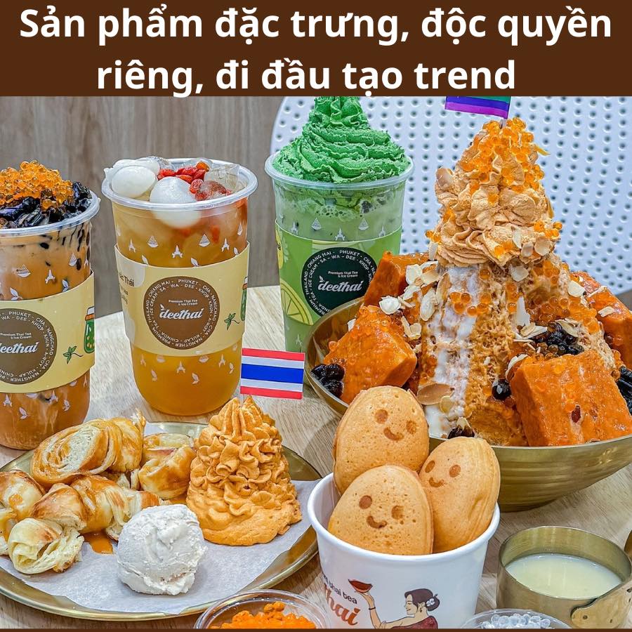 Sản phẩm Deethai độc quyền, đi đầu xu hướng
