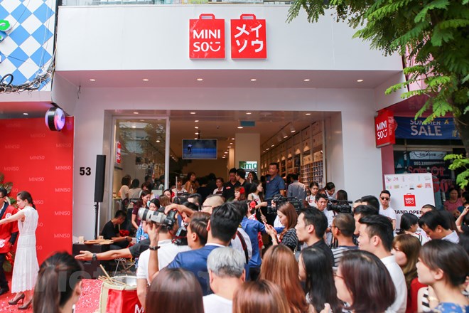 Cửa hàng Miniso Nhật Bản tại Việt Nam