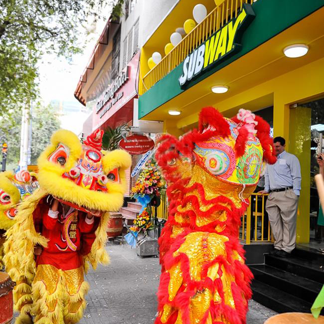 Khai trương cửa hàng Subway ở Việt Nam