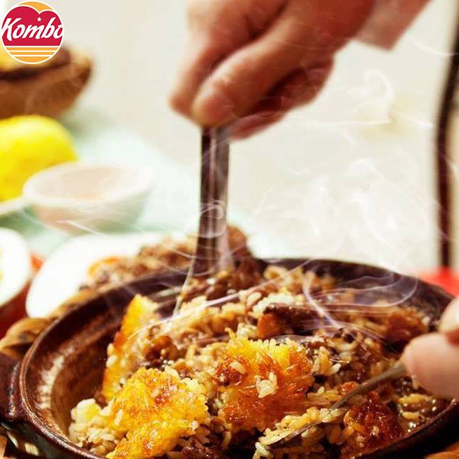 Món cơm niêu singapore kombo thơm ngon